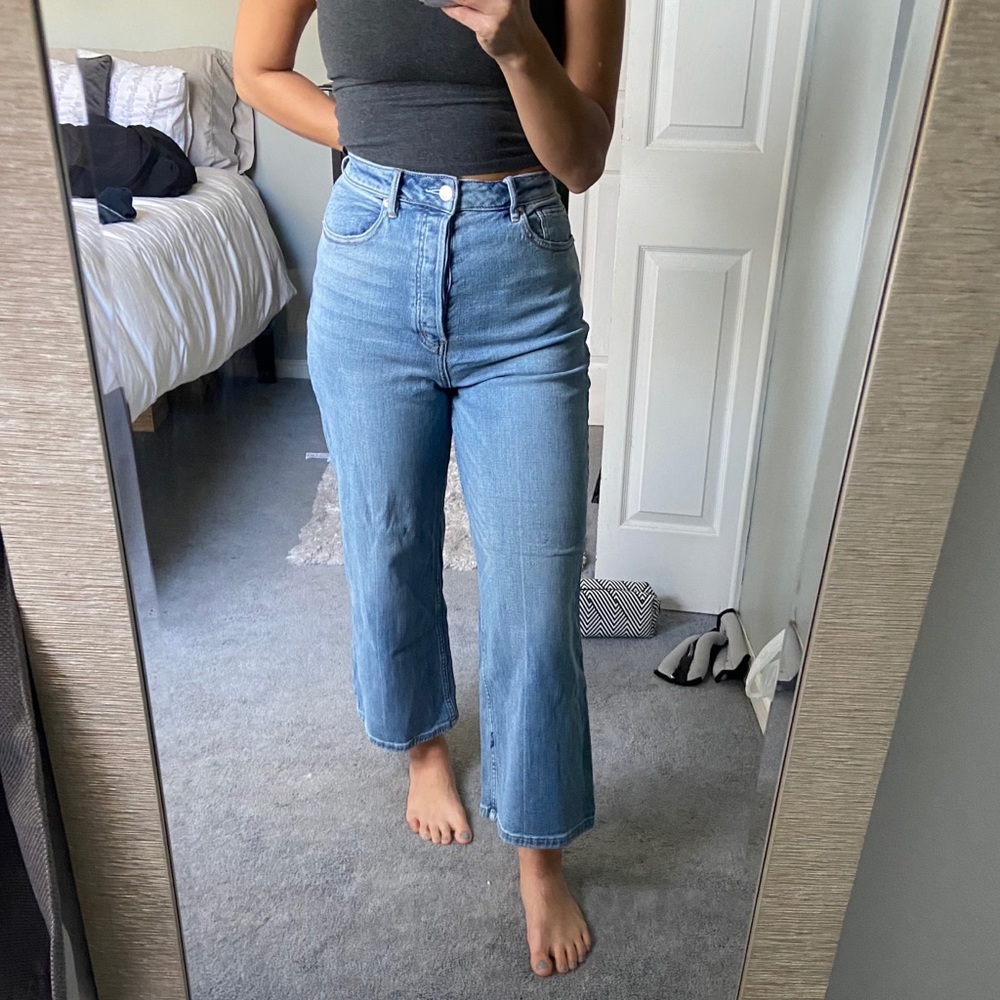 Free People Wide Leg Jeans